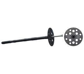 Дюбель для теплоизоляции с металлическим гвоздем INTERFIX ИЗМ 10х120, 350 шт 28956 