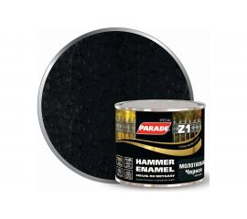Эмаль по металлу PARADE Z1 молотковая 543-504 черный 0,45 л Лк-00002089 