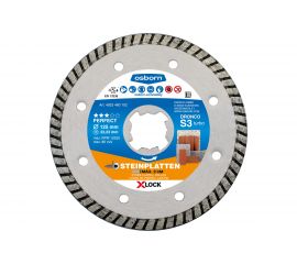 Диск алмазный по камню OSBORN S3 Turbo (125x2.1 мм; X-Lock) DRONCO 4923460102 