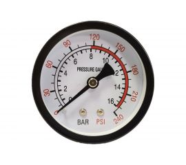 Манометр G-1/4, 0-1,6 мра, резьба сзади ЭнергоРесурс 9918002 