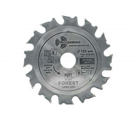 Диск пильный 125х22.23/16 мм, 12Т TRIO-DIAMOND FLL846 