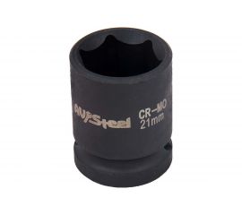 Головка ударная шестигранная (22 мм; 1/2DR) AV Steel AV-720022 
