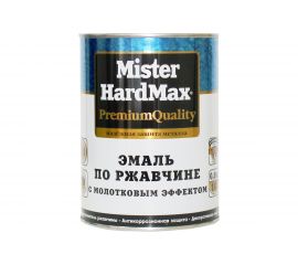 Эмаль по ржавчине с молотковым эффектом HardMax красная, банка 0,8 кг 4690417070305 