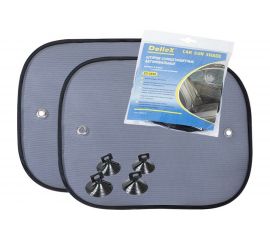 Шторки на боковые стекла 38 х 50 см к-т 2 шт. DolleX SD-3850 