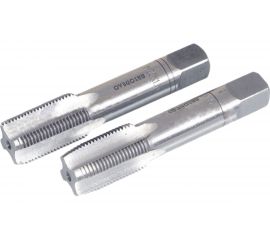 Ручной метчик АвтоDело М10х1 мм набор 2 шт. пластмассовый футляр 40792 12743 