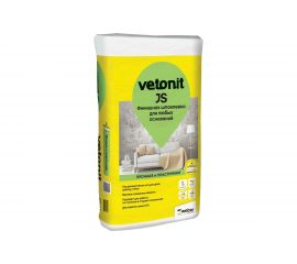 Финишная пластичная шпаклевка Vetonit JS 20 кг 1020753 