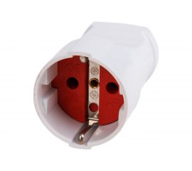 Переносная розетка PROconnect с/з белая 16 А 11-8538 