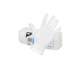 Перчатки PAPSTAR L 12 пар/уп, хлопковые, белый 1/12 PS-12423 