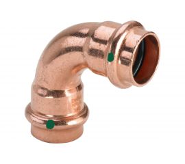 Отвод ViegaBB 90 Profipress, c SC-Contur, 18 мм, медь 291495 