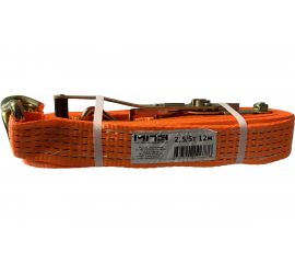 Стяжной ремень МПЗ 2.5/5 т, 12 м, 50 мм 7-0512-50-21-SR-MPZ 