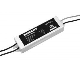 Блок питания REXANT 12 В 12 Вт 1 А влагозащищенный IP67 с проводами 200-012-2 