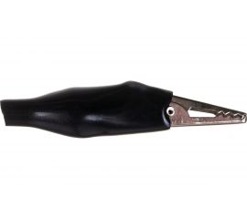 Зажим ОНЛАЙТ OAC-5A-40-B25 крокодил черный 5А упаковка 25шт 80871 