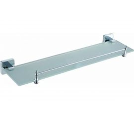 Полка стеклянная хром Ekko E3307 