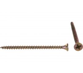 Шуруп VIPкрепеж жёлтый цинк 166 шт 31330 VIP 