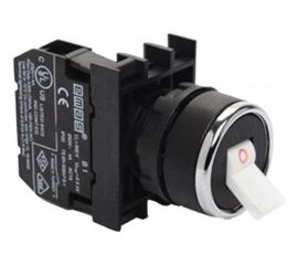 Кнопка-тумблер Emas 1НО, серия B, 250 В AC, 4 А, B100C 