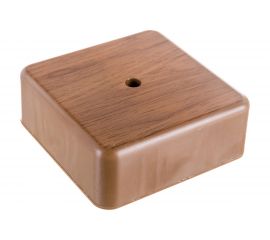 Распаячная коробка IEK КМ для о/п 75x75x28мм дуб UKO10-075-075-028-K24-E 