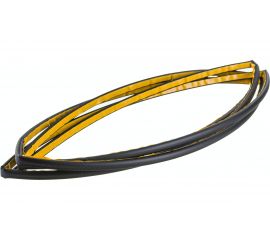 Полиуретановый уплотнитель Mebax Q-LON 9х6 мм, черный, 2,75 м 00-00001471 