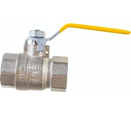 Шаровой кран MVI газовый, полнопроходной 1"" внутренняя-внутренняя, ручка рычаг BV.811.06 