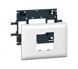 Суппорт Legrand Mosaic - для кабель-каналов DLP с шириной крышки 85 мм - 2 модуля 010992 