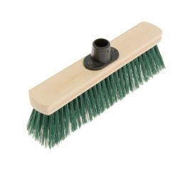 Тротуарная щетка РемоКолор на деревянной колодке 5-ти рядная, без черенка, с резьбой, 275x45 мм 60-0-031 
