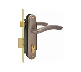 Врезной замок НОРА-М N96-70 Л ст.медь 11872 