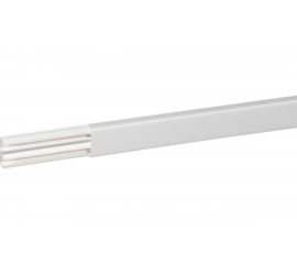 Мини-плинтус Legrand DLPlus - 40x16 мм - 2 отделения - длина 2,1 м - белый 030021 