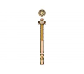 Клиновой анкер Зубр М16 х 220 мм, 6 шт, желтопассивированный 302032-16-220 