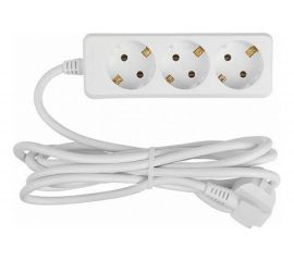 Бытовой удлинитель General Lighting Systems GES-16-3x100-3-15m16А3x1мм2 3места 1.5 м с заземлением, без выключателя 470035 