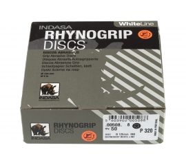 Круг RHYNOGRIP (50 шт; 125 мм; Р320; 8 отверстий) INDASA 00508 