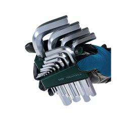 Набор шестигранных Г-образных ключей ROCKFORCE 2-19мм 13 предметов RF-5137 