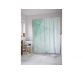Штора (занавеска) для ванной JoyArty ""Легкая призма"" из сатена, 180х200 см с крючками, sc_33406 