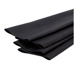 Термоусаживаемая двустенная клеевая трубка REXANT 38,1/19,05 мм черная 4 шт по 1 м 26-2109 