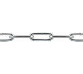 Сварная цепь STARFIX длиннозвенная оцинкованная LLC М8 DIN 763 бухта 10 м SMP-63689-10 