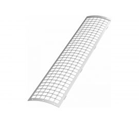 Защитная ПВХ решетка желоба Технониколь 0.6 м, белая TN386161 