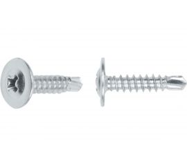 Саморез с прессшайбой STARFIX 4,2х16 мм, цинк, со сверлом, 1000 шт. SMC2-50342-1000 