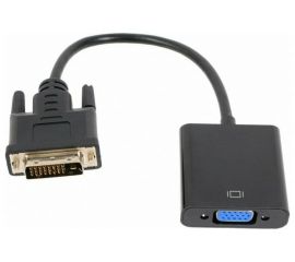 Переходник Cablexpert 25M/15F, длина кабеля 0,2м, черный, пакет A-DVID-VGAF-01 