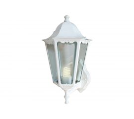 Садово-парковый светильник FERON 6101 60W 230V E27 170х200х320мм белый 11051 