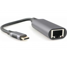 Сетевой адаптер Cablexpert USB-C (вилка) в Гигабитную сеть Ethernet (RJ-45), A-USB3C-LAN-01 