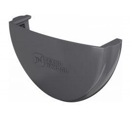 ПВХ заглушка желоба Технониколь (серый; 1 шт) TN425644 