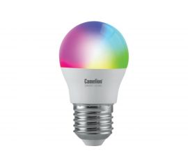 Светодиодная лампа Camelion Smart Home LSH7/G45/RGBСW/Е27/WIFI 7Вт Е27 RGB+DIM+CW 220В 14501 