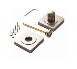 Квадратная завертка к ручкам РЕНЦ серебро античное INBK 02 SL 