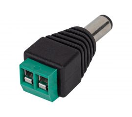 Разъем питания ЭРА RDC01 DC, штекер, 2.1х5.5, с клеммной колодкой Б0048308 