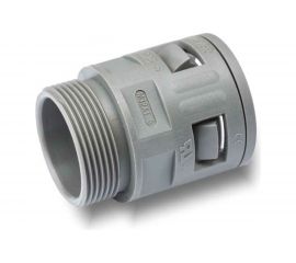 Муфта для гофрированных труб Weyer WQGM32G/AD28.5 коннектор прямой нар. M32x1.5 WE0201700 