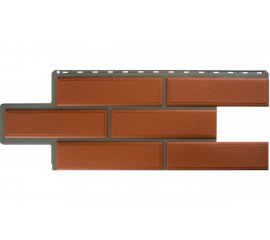 Фасадная панель Альта Профиль Камень Венецианский терракотовый 7398 