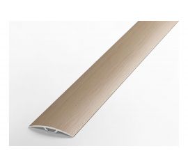 Порог прямой скрытый алюминиевый ЛУКА (38 мм, 0,9 м, ламинированный, Дуб арктик) УТ000019917 