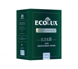 Клей для обоев ECOLUX PROFESSIONAL Винил 500 г 4607133681197 