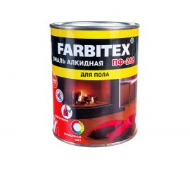 Алкидная эмаль FARBITEX ПФ-266 (желто-коричневый; 0.8 кг) 4300005986 