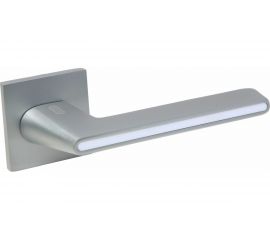 Ручка PALIDORE А-529 SILVER матовое серебро с белой вставкой 98761175 