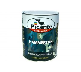 Молотковая эмаль Picante HAMMERTON 3187 ярко-вишневая 2,5кг 10420-3187.GL 