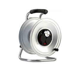 Катушка без провода HEDI металлическая 3 розетки D=255мм термозащита K1S000TF 